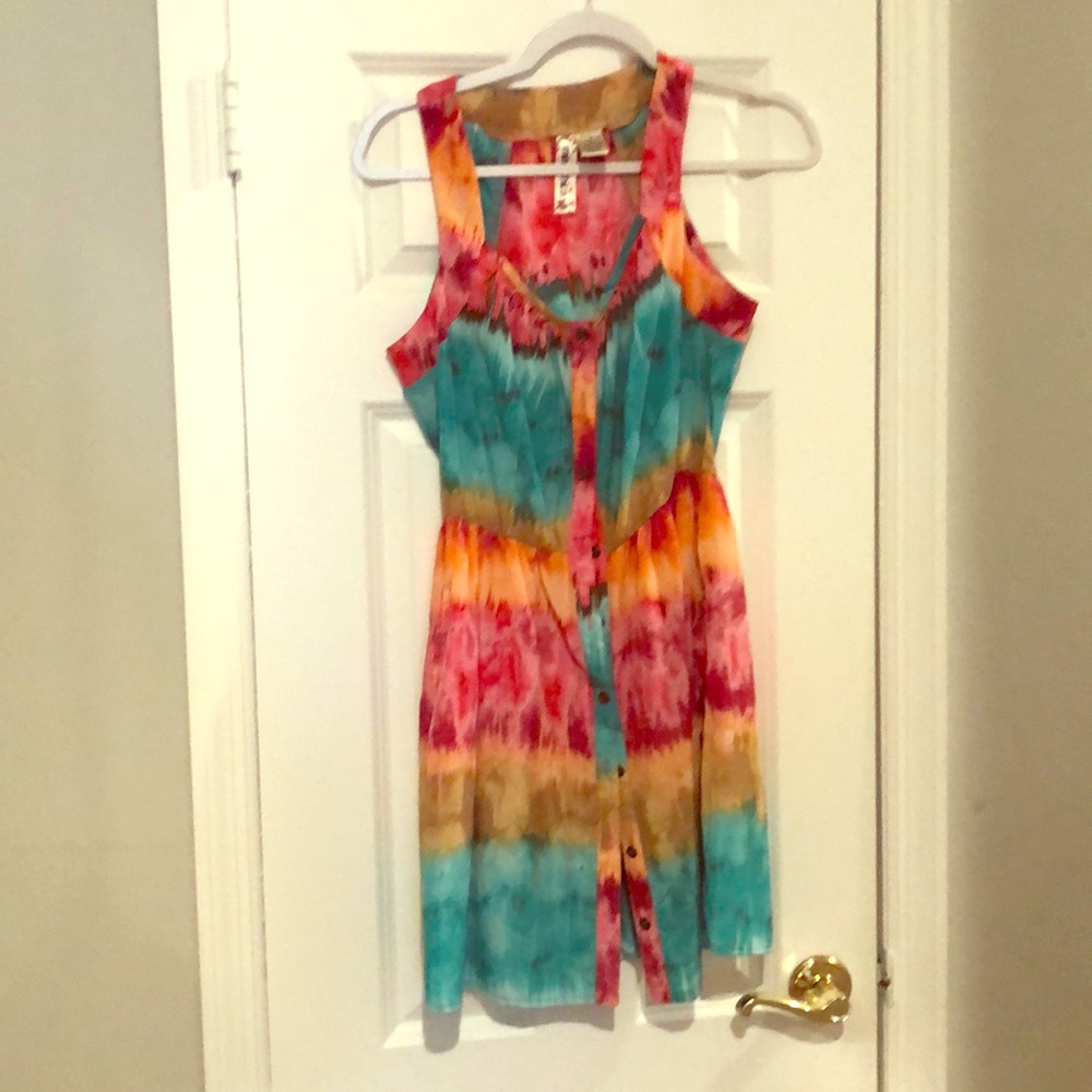 Multicolored dress👗